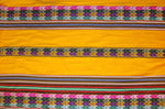 Laden Sie das Bild in den Galerie-Viewer, Machas Stoff Ethno bunt gestreift aus Peru, webstoff Meterware zum Nähen, DIY Fabric, 50 cm, Gelb
