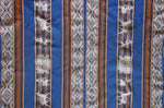 Laden Sie das Bild in den Galerie-Viewer, Pastorita Stoff Ethno bunt gestreift aus Peru, webstoff Meterware zum Nähen, DIY Fabric, 50 cm, Blau
