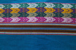 Laden Sie das Bild in den Galerie-Viewer, Machas Stoff Ethno bunt gestreift aus Peru, webstoff Meterware zum Nähen, DIY Fabric, 50 cm, Blau
