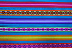 Laden Sie das Bild in den Galerie-Viewer, Jaujino Stoff Ethno bunt gestreift aus Peru, webstoff Meterware zum Nähen, DIY Fabric, 50 cm, Türkis
