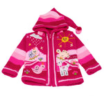 Laden Sie das Bild in den Galerie-Viewer, Kinderstrickjacke Magenta
