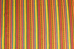 Laden Sie das Bild in den Galerie-Viewer, Kilya Stoff Ethno bunt gestreift aus Peru, webstoff Meterware zum Nähen, DIY Fabric, 50 cm, Gelb
