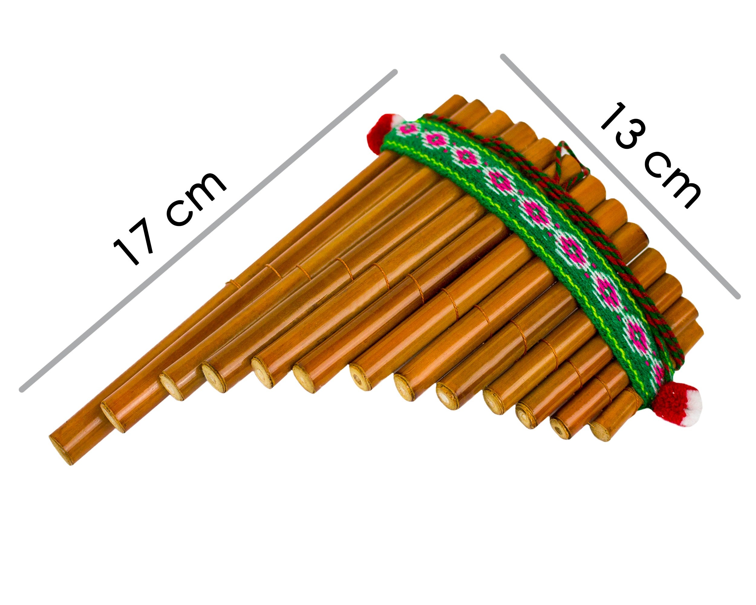 Gebogene Panflöte