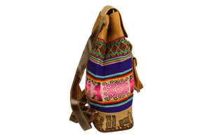 City Rucksack aus Peru, Lila