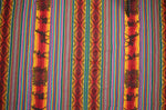 Laden Sie das Bild in den Galerie-Viewer, Pastorita Stoff Ethno bunt gestreift aus Peru, webstoff Meterware zum Nähen, DIY Fabric, 50 cm, Orange
