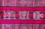 Laden Sie das Bild in den Galerie-Viewer, Huaco Stoff Ethno bunt gestreift aus Peru, webstoff Meterware zum Nähen, DIY Fabric, 50 cm, Magenta
