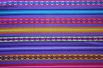 Laden Sie das Bild in den Galerie-Viewer, Jaujino Stoff Ethno bunt gestreift aus Peru, webstoff Meterware zum Nähen, DIY Fabric, 50 cm, Lila
