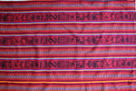 Laden Sie das Bild in den Galerie-Viewer, Pastorita Stoff Ethno bunt gestreift aus Peru, webstoff Meterware zum Nähen, DIY Fabric, 50 cm, Rot
