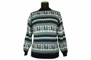 Alpaka Pullover Blau