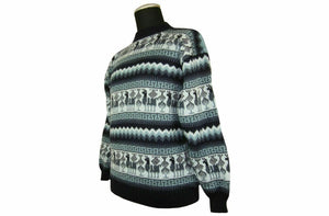 Alpaka Pullover Blau