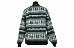 Alpaka Pullover Blau