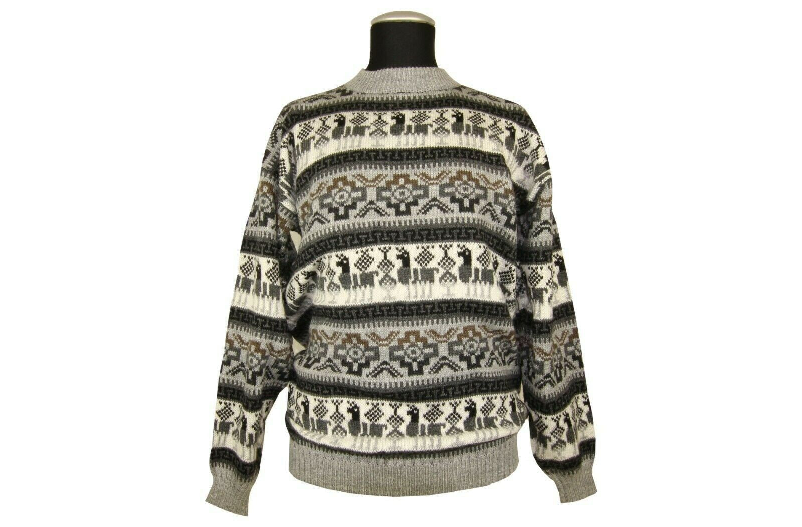 Alpaka Pullover Grau