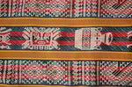 Laden Sie das Bild in den Galerie-Viewer, Huaco Stoff Ethno bunt gestreift aus Peru, webstoff Meterware zum Nähen, DIY Fabric, 50 cm, Hellbraun
