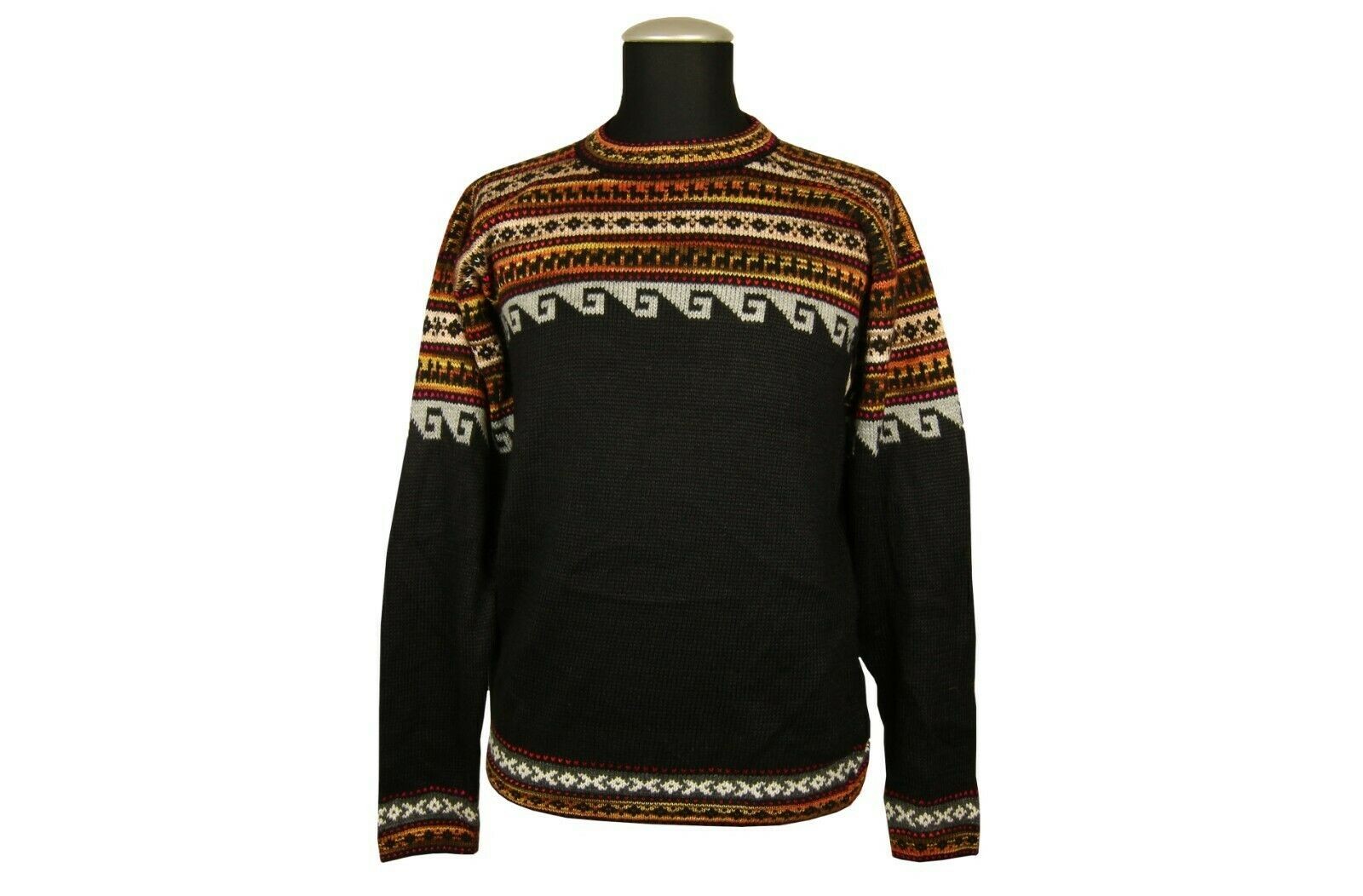 Alpaka Pullover Schwarz