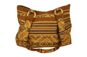 Handtasche Aus Peru, Farbe Braun