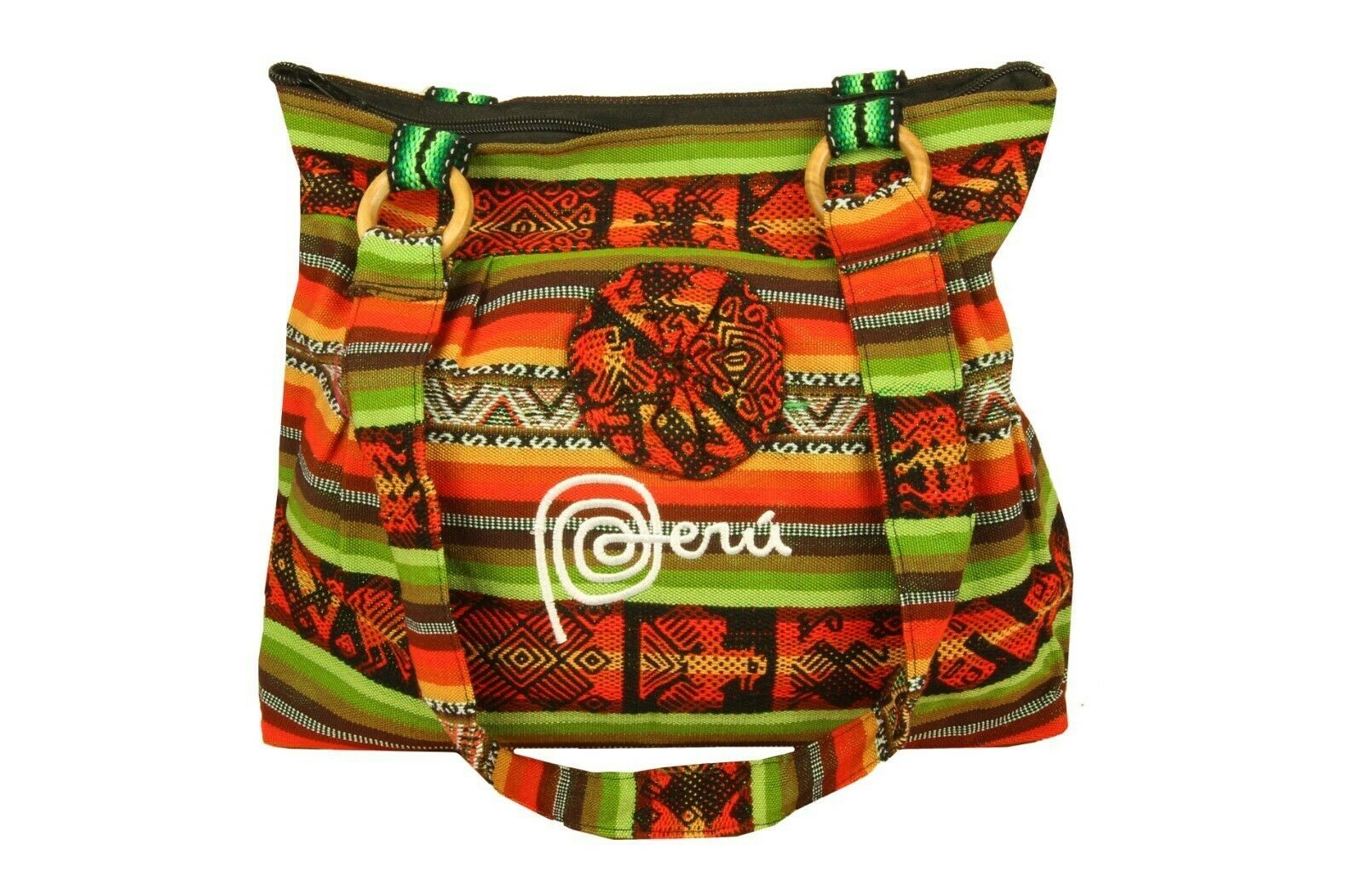 Handtasche Aus Peru, Grün