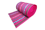 Laden Sie das Bild in den Galerie-Viewer, Chinchero Stoff Ethno bunt gestreift aus Peru, webstoff Meterware zum Nähen, DIY Fabric, 50 cm, Magenta
