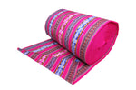 Laden Sie das Bild in den Galerie-Viewer, Chinchero Stoff Ethno bunt gestreift aus Peru, webstoff Meterware zum Nähen, DIY Fabric, 50 cm, Magenta
