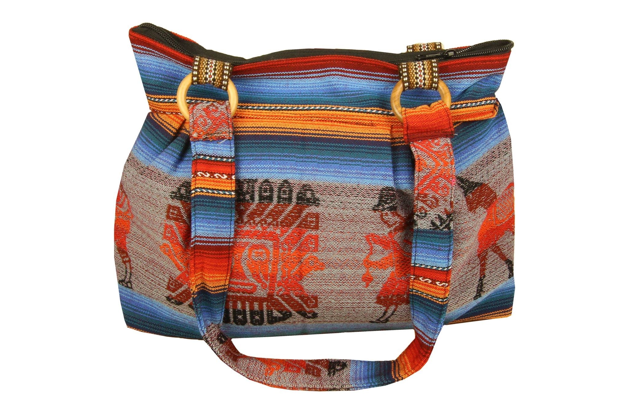 Handtasche Aus Peru, Farbe Blau