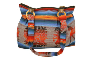 Handtasche Aus Peru, Farbe Blau