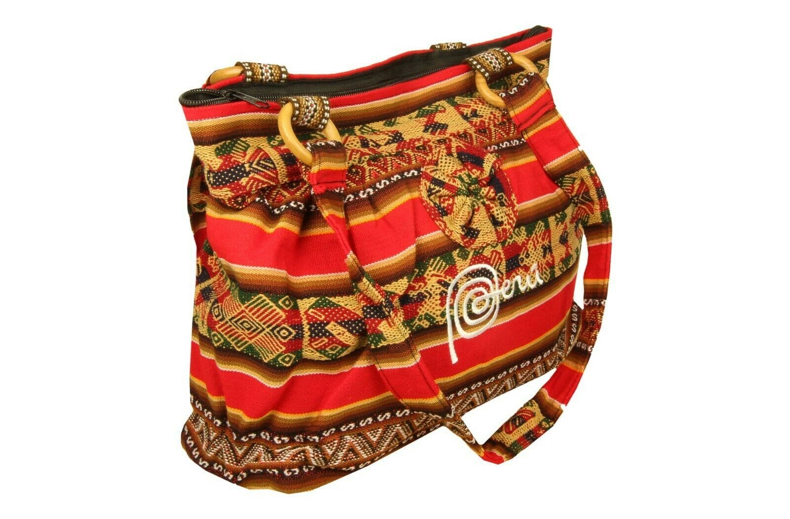 Handtasche Aus Peru, Farbe Rot