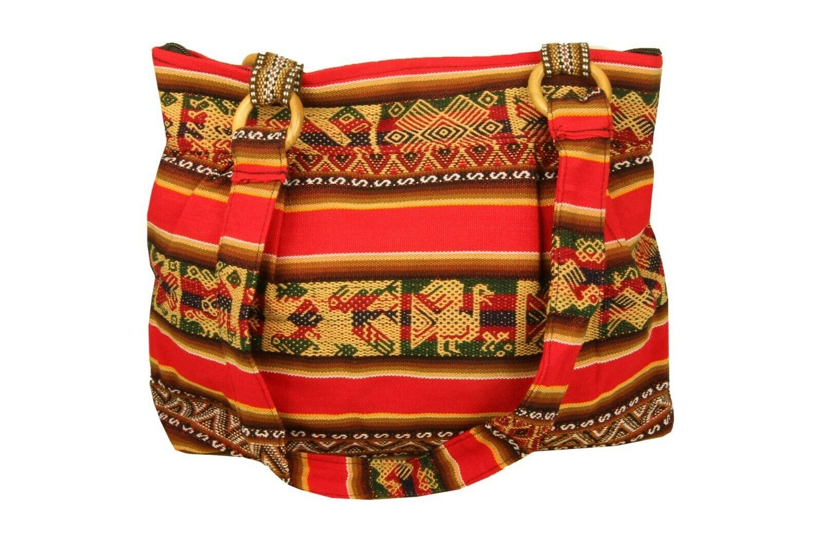 Handtasche Aus Peru, Farbe Rot