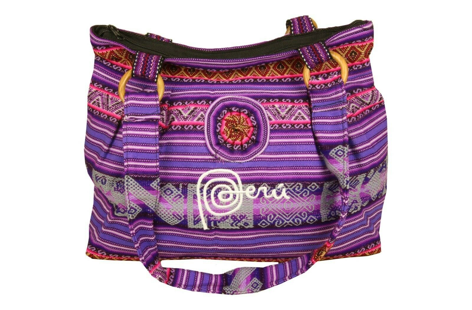 Handtasche Aus Peru, Farbe Lila