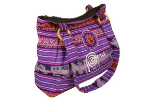 Handtasche Aus Peru, Farbe Lila