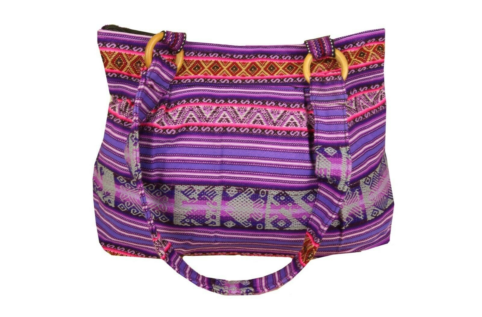 Handtasche Aus Peru, Farbe Lila