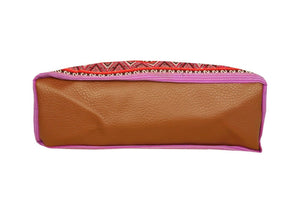 Handtasche Aus Peru, Farbe Lila Rot