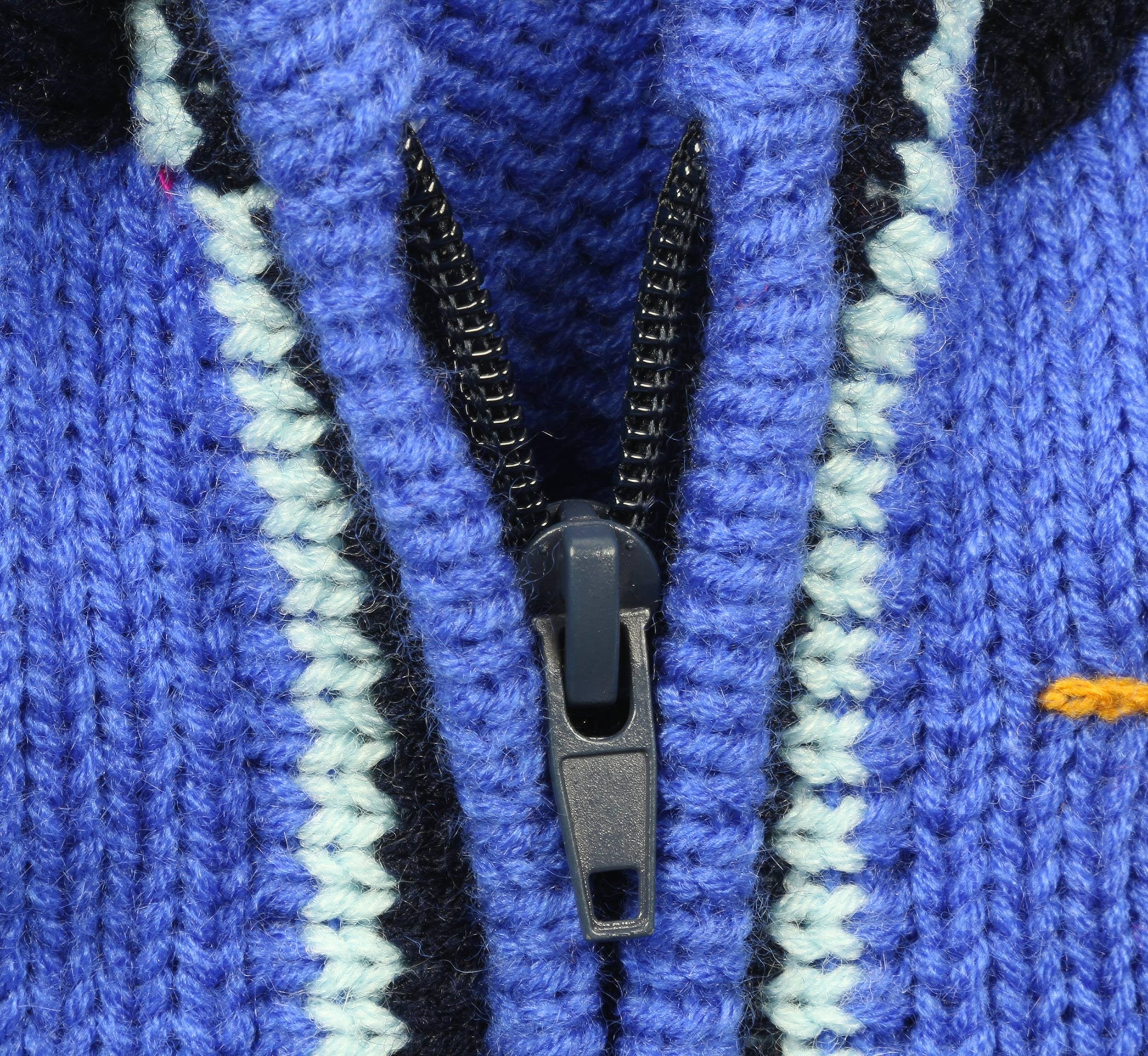 Kinderstrickjacke Hellblau