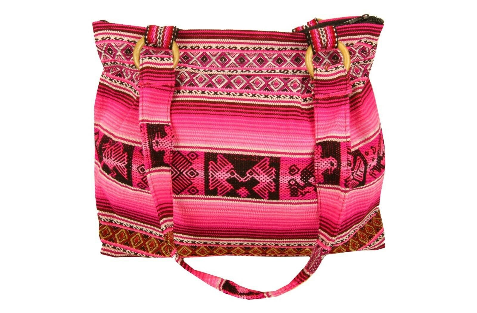 Handtasche Aus Peru, Farbe Rosa