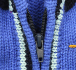 Laden Sie das Bild in den Galerie-Viewer, Kinderstrickjacke Hellblau
