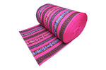 Laden Sie das Bild in den Galerie-Viewer, Chinchero Stoff Ethno bunt gestreift aus Peru, webstoff Meterware zum Nähen, DIY Fabric, 50 cm, Rosa
